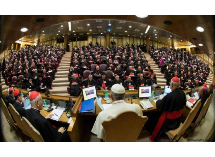Il Papa al Sinodo Il Papa al Sinodo