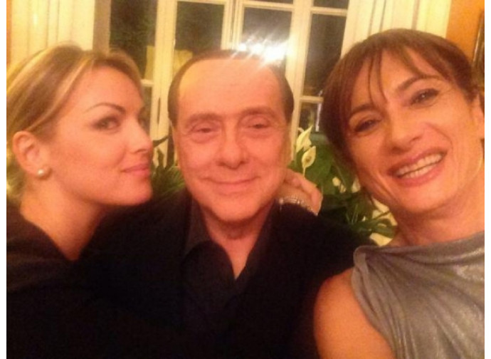Berlusconi, Pascale e Luxuria Berlusconi, Pascale e Luxuria