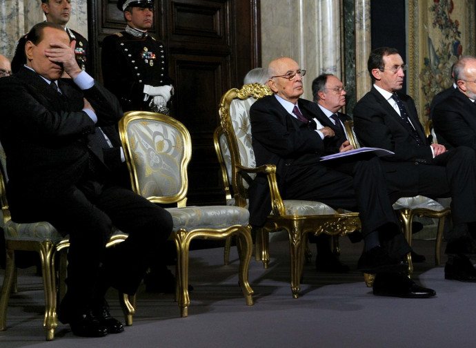 Berlusconi, Napolitano, Fini