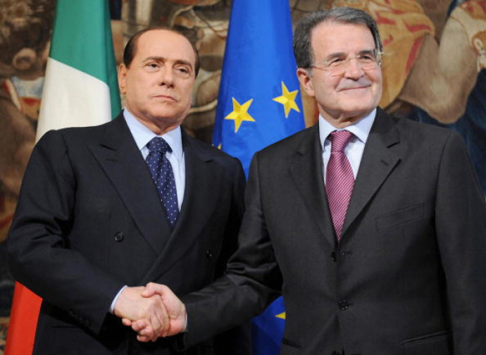 Berlusconi e Prodi Berlusconi e Prodi
