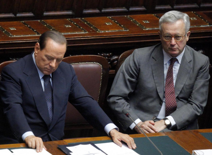 Berlusconi e Tremonti nel 2011
