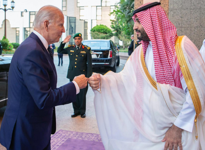 Biden e Bin Salman