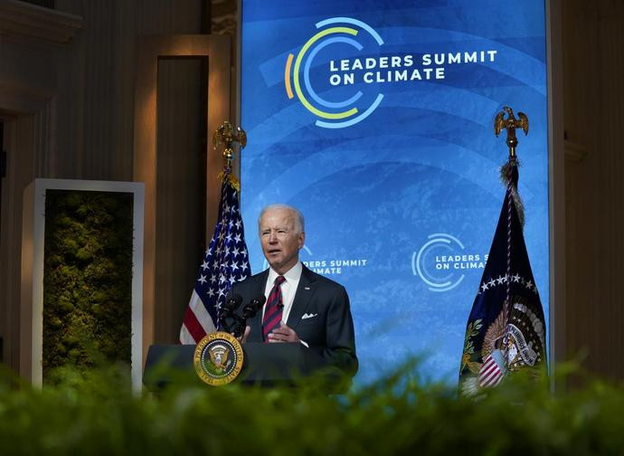 Joe Biden al Vertice sul clima