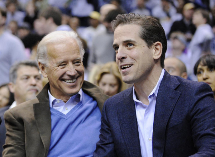 Joe Biden e il figlio Hunter Biden