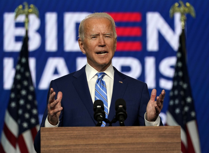 Joe Biden annuncia la sua vittoria