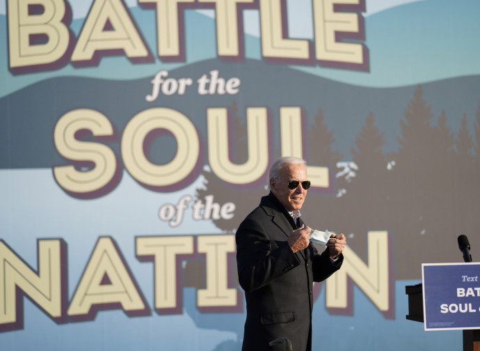 Biden, comizio nel Minnesota Biden, comizio nel Minnesota
