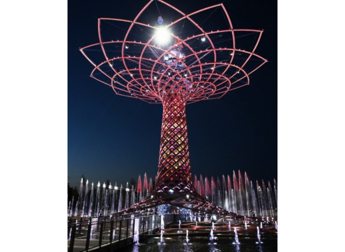 L'Albero della Vita, simbolo di Expo 2015 L'Albero della Vita, simbolo di Expo 2015