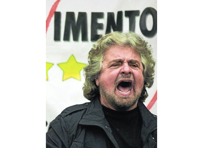 Beppe Grillo, leader del M5 Stelle