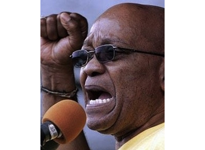 Jacob Zuma, presidente del Sudafrica Jacob Zuma, presidente del Sudafrica