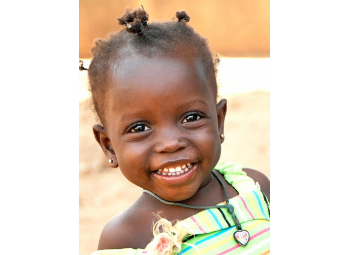 Bambina africana Bambina africana