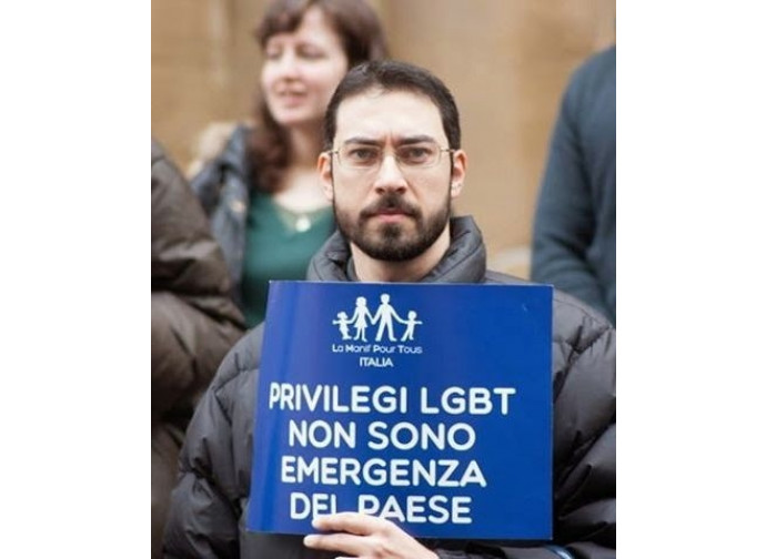Manifestazione delle Sentinelle