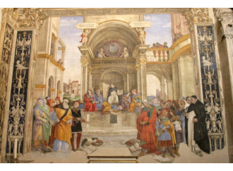 Santa Maria che sorse sul tempio di Minerva