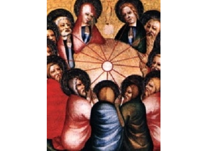Gli apostoli nel Cenacolo Gli apostoli nel Cenacolo