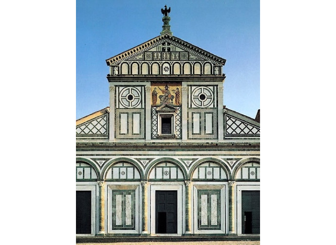 La basilica di San Miniato al Monte La basilica di San Miniato al Monte