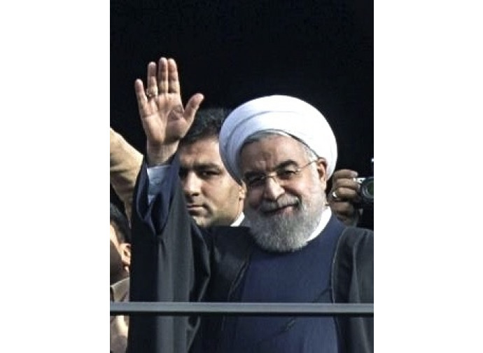 Il presidente iraniano Hassan Rouhani Il presidente iraniano Hassan Rouhani