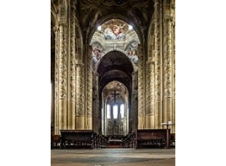 Sul pavimento del Duomo tutta la vita di Sansone