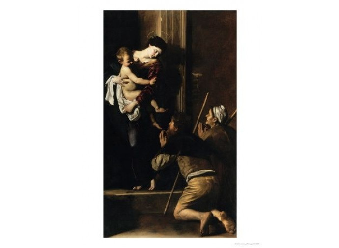 La Madonna dei Pellegrini del Caravaggio La Madonna dei Pellegrini del Caravaggio