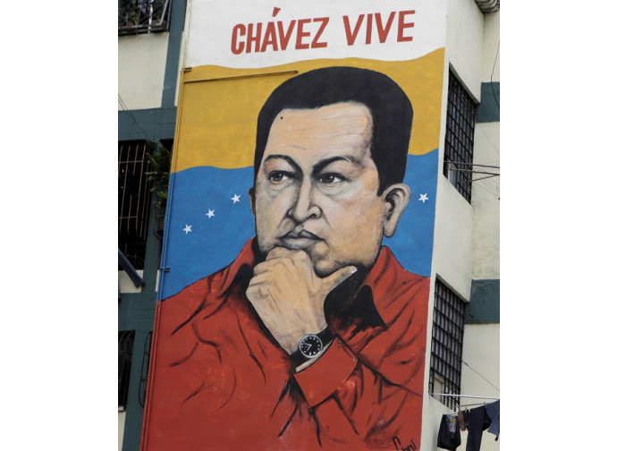 Murale di Chavez a Caracas Murale di Chavez a Caracas