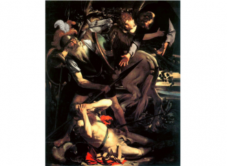 La conversione di Paolo nel gioco di luce del Caravaggio