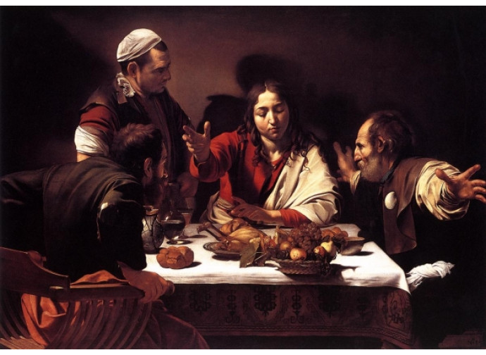 Caravaggio: Emmaus Caravaggio: Emmaus