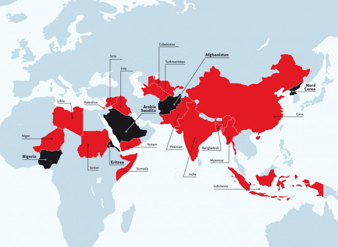 Mappa della persecuzione Mappa della persecuzione