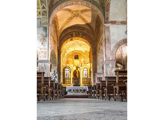 La chiesa dei martiri con gli affreschi giotteschi