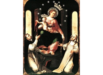 Il dipinto miracoloso di Maria del Rosario a Pompei