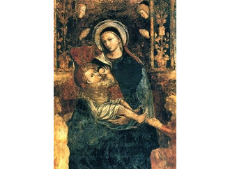 Dove apparvero sul muro il Battista e Maria con il Bimbo