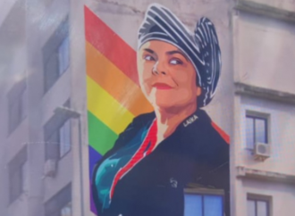 Roma, murales della Murgia