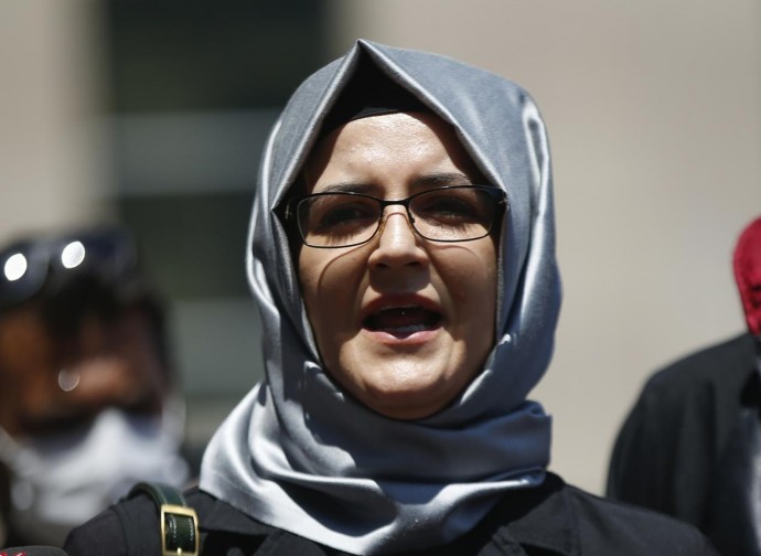 Hatice Cengiz, fidanzata del defunto Jamal Khashoggi, era spiata con Pegasus Hatice Cengiz, fidanzata del defunto Jamal Khashoggi, era spiata con Pegasus