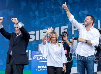 Centrodestra in piazza, tentativo di spallata a Conte