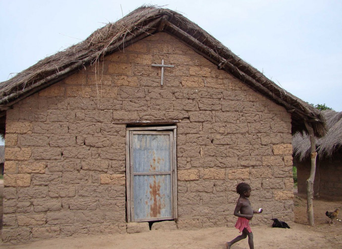Una chiesa africana Una chiesa africana