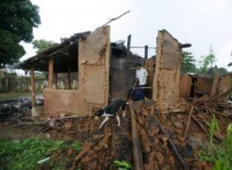 I fondamentalisti distruggono una chiesa in costruzione nell’Orissa