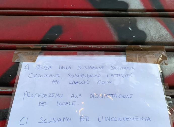 Chiusure da coronavirus. Qualche giorno o qualche mese? Chiusure da coronavirus. Qualche giorno o qualche mese?