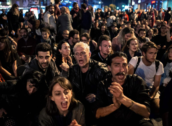 A Istanbul, protesta del Chp A Istanbul, protesta del Chp