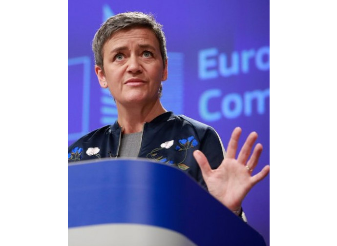 La commissaria Vestager