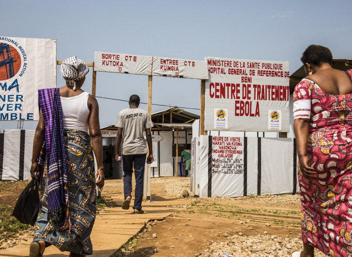 Centro per la cura dell'Ebola in Congo Centro per la cura dell'Ebola in Congo