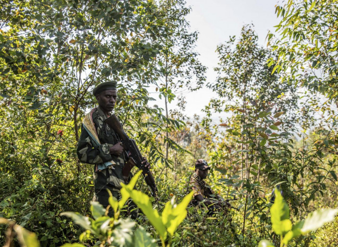 Congo, guerriglieri nella giungla presso Goma