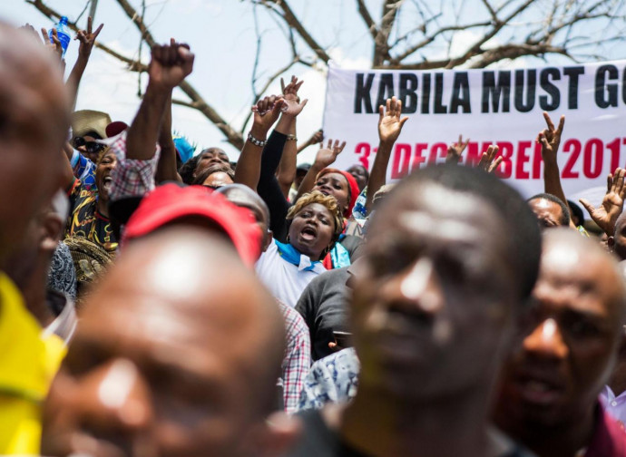Manifestazioni contro Kabila in Congo