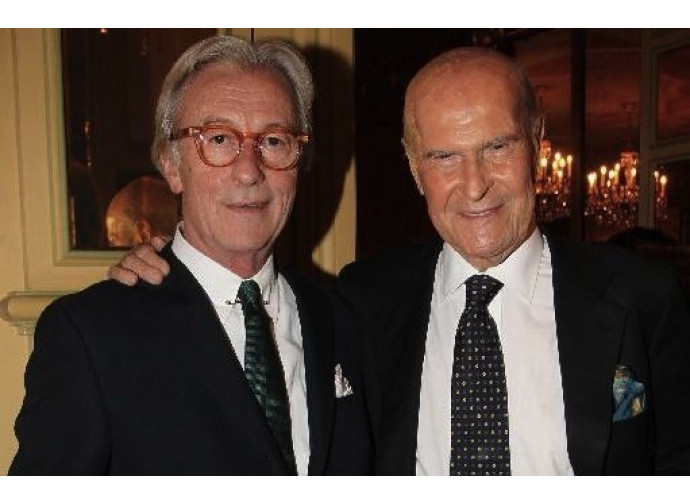 Vittorio Feltri e Umberto Veronesi Vittorio Feltri e Umberto Veronesi