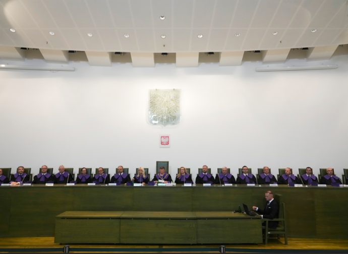 La Corte Costituzionale polacca (AP)