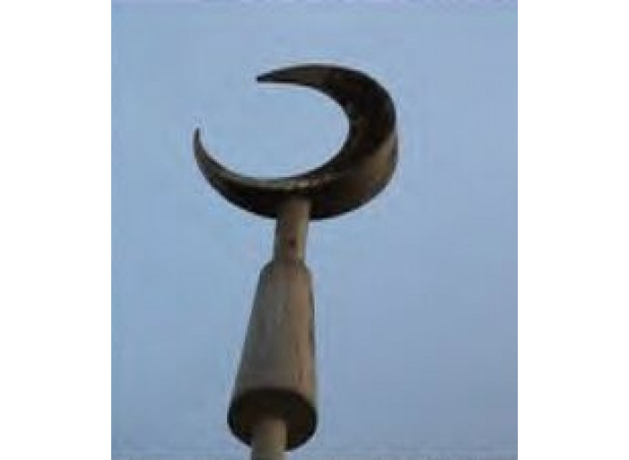 Mezzaluna su una moschea Mezzaluna su una moschea