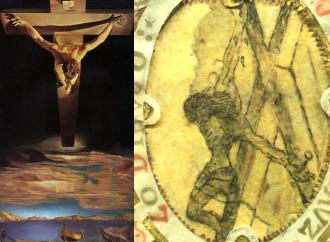 A Roma il Crocifisso di Dalí, ispirato da Giovanni della Croce