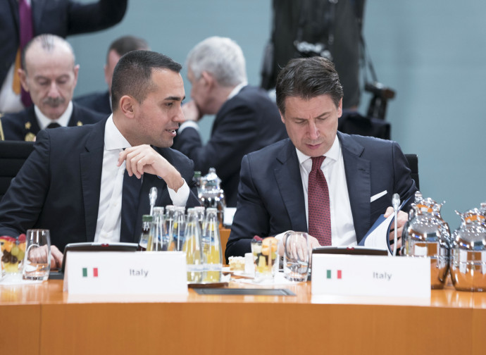 Di Maio e Conte discutono di Libia a Berlino Di Maio e Conte discutono di Libia a Berlino