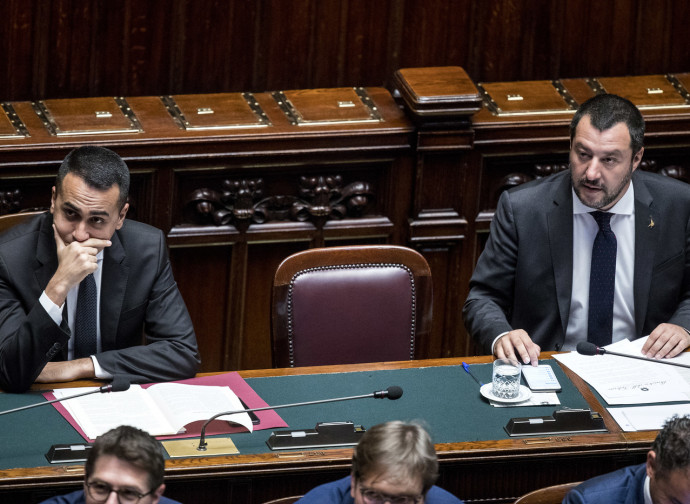 Di Maio e Salvini Di Maio e Salvini