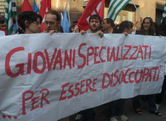 Manifestazione disoccupati