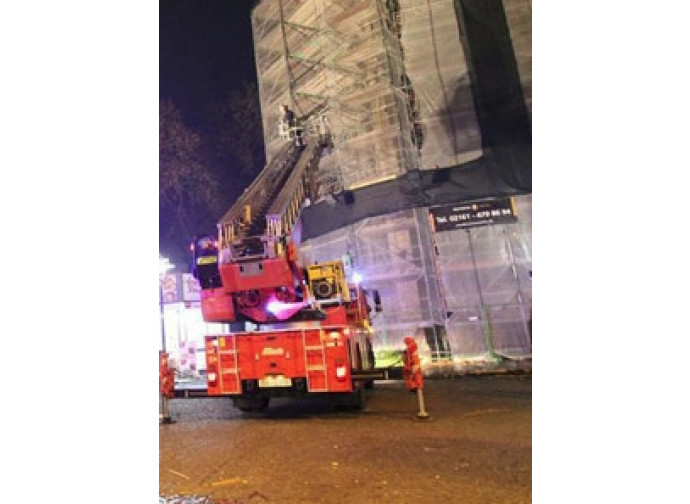 Dortmund, pompieri in azione a San Rinaldo Dortmund, pompieri in azione a San Rinaldo