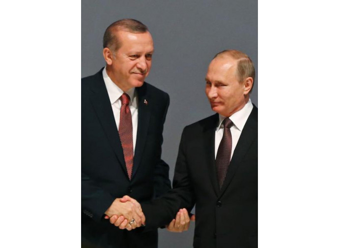 Erdogan e Putin