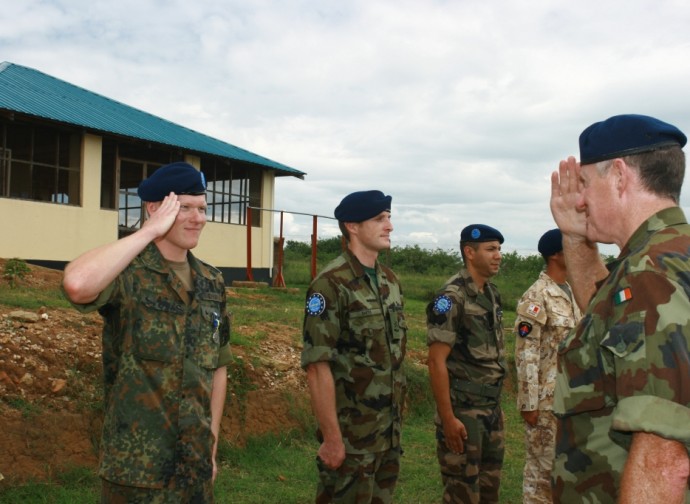 Uomini della missione Ue in Somalia