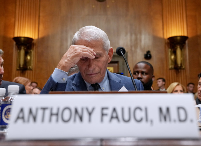 Anthony Fauci in Senato (AP)